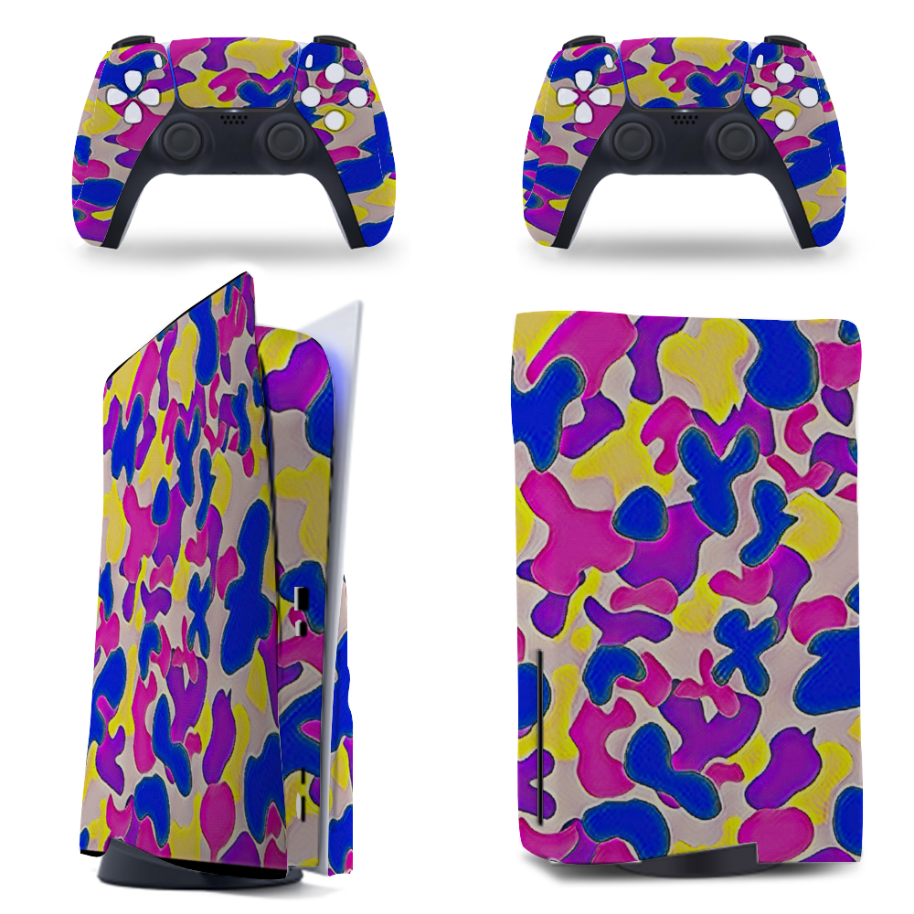 Custom  Sticker for PS5 Controller PS5 Console Sticker  Digital Version and Disc Version