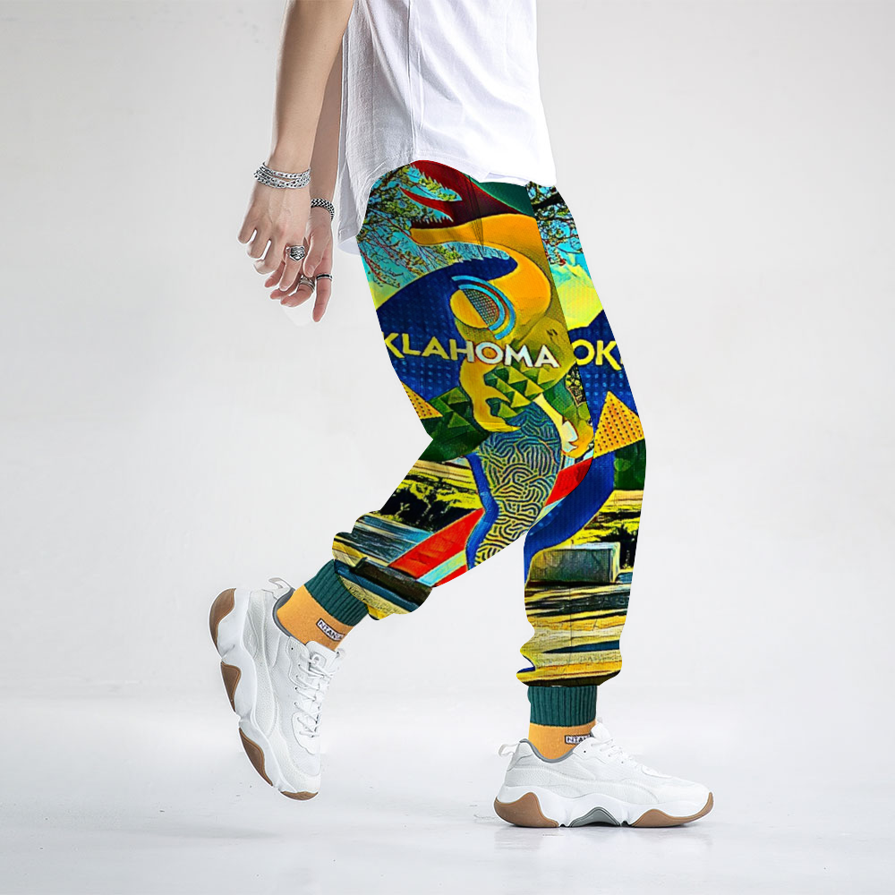 Custom Unisex All Over Print Long Casual Baggy Jogger Pants