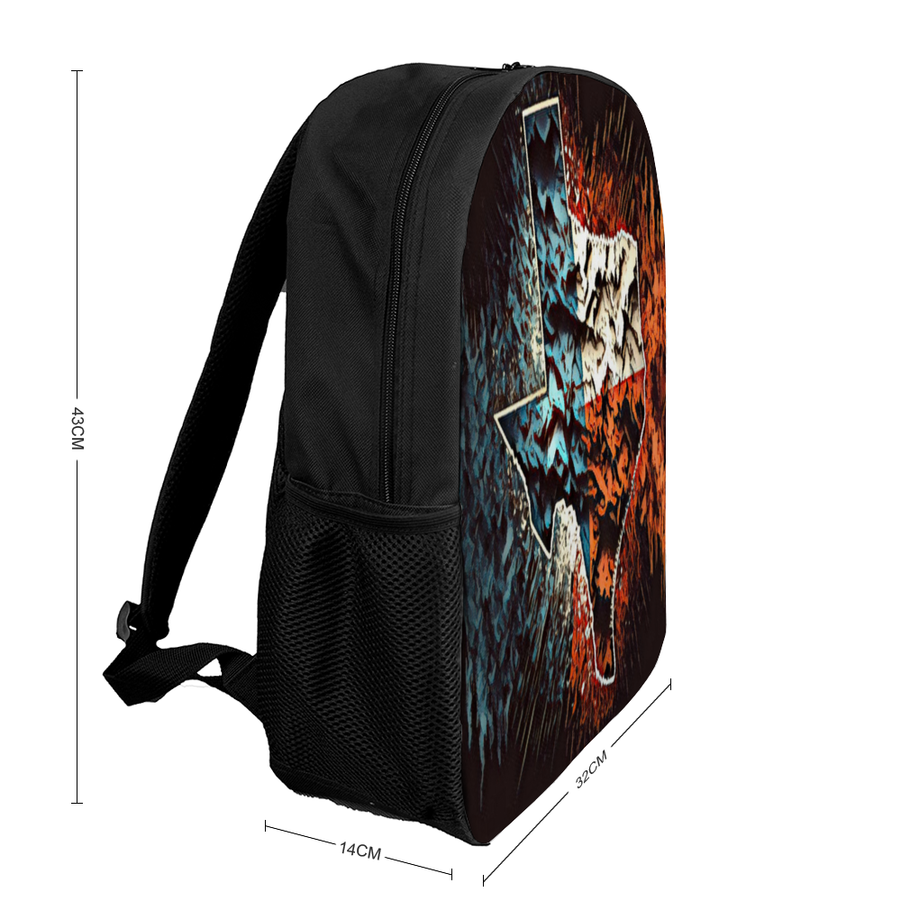 Custom Bag Travel Backpack Fashion Shoulders Bag 12.6" x 16.9" x 5.5"