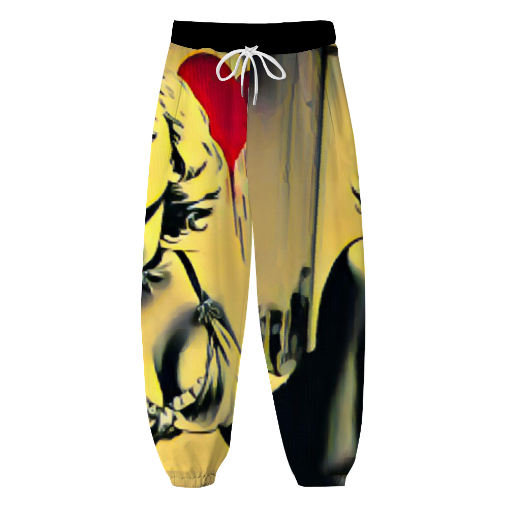 Custom Unisex All Over Print Long Casual Baggy Jogger Pants