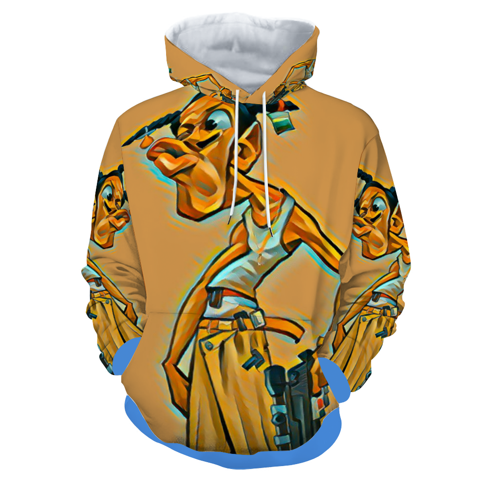 Customizable Unisex All Over Print Plush Hoodies with Pockets