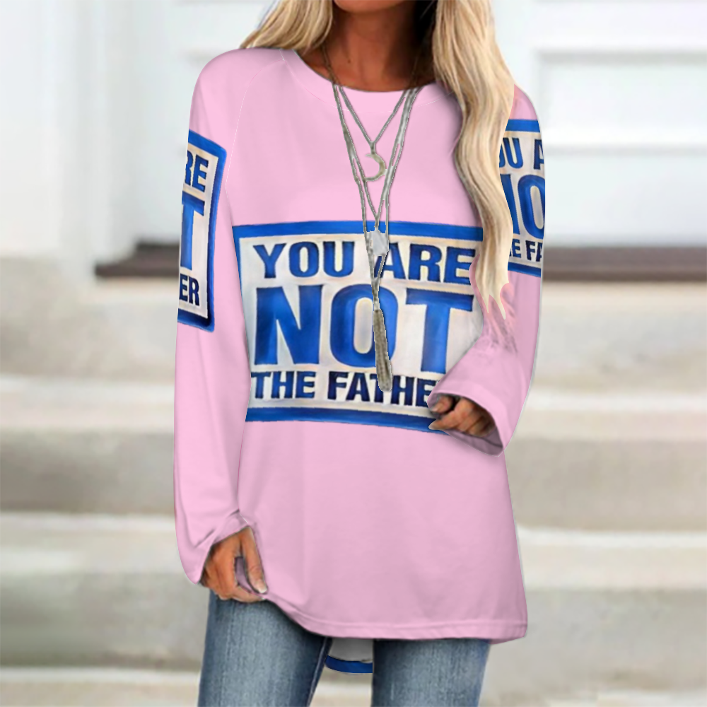 Custom Women's  Raglan Long Sleeve T-Shirt All Over Print Casual Shirt