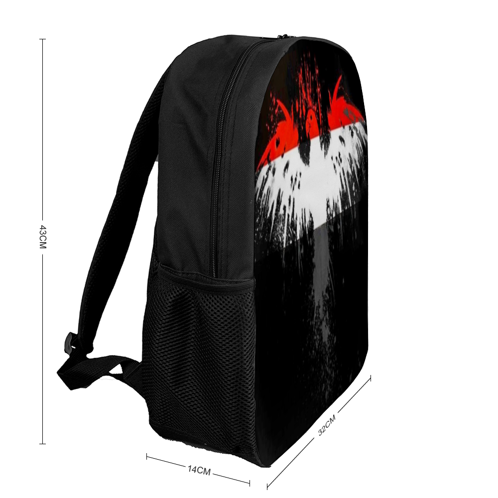 Custom Bag Travel Backpack Fashion Shoulders Bag 12.6" x 16.9" x 5.5"