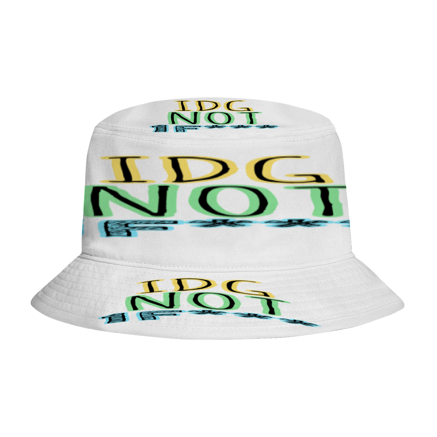 Custom Hats All Over Print Bucket Hat with Customized Under Brim