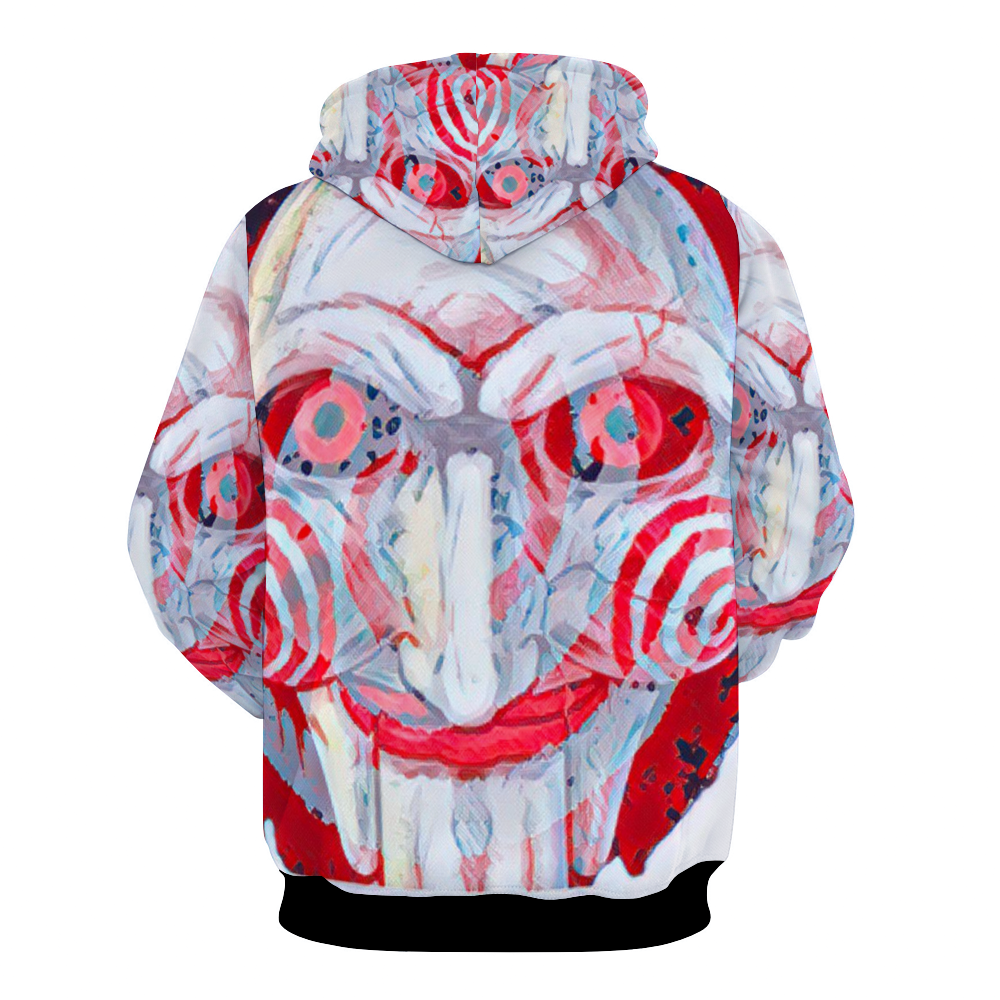 Customizable Unisex All Over Print Plush Hoodies with Pockets