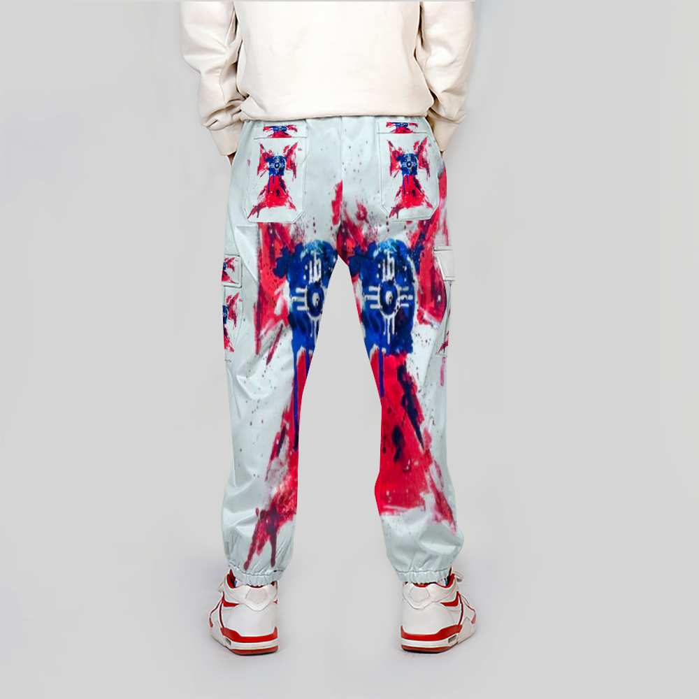 Custom Unisex All Over Print Long Casual Baggy Jogger Pants